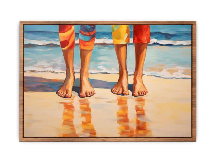 Step In Beach Art   Painting