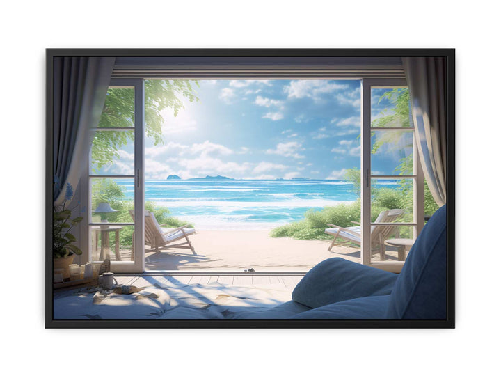 Beach House Dream   canvas Print