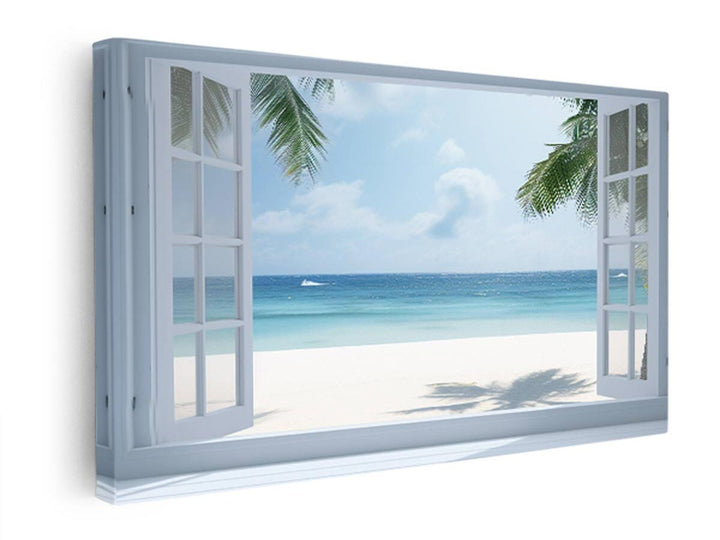 Beach Window Phuket   canvas Print