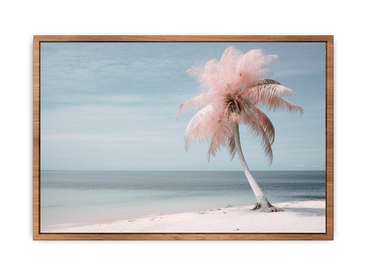 Silver Pink Beach Tree   Painting