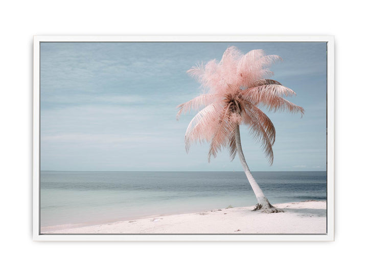 Silver Pink Beach Tree   Painting