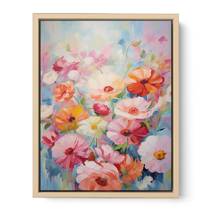 Flowers Painting framed Print