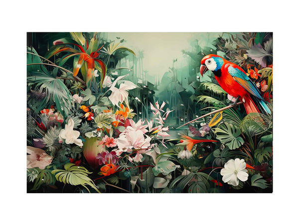  Birds Tropical Art 