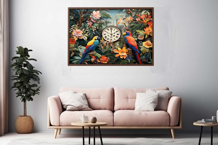  Birds Tropical Art  Print