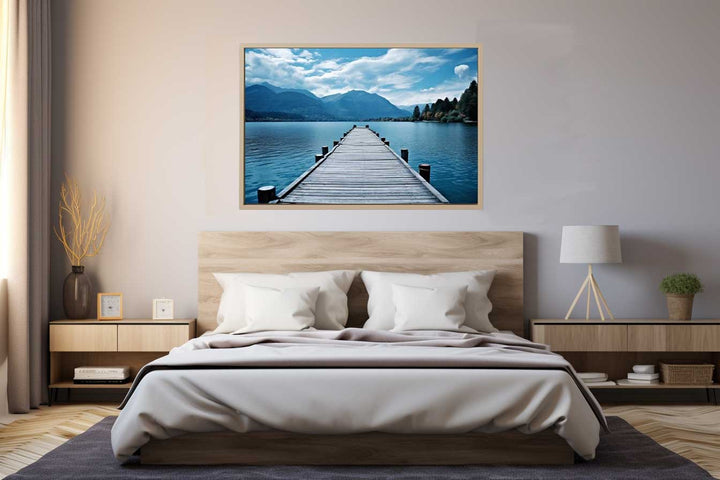 Calm Jetty Art  Print