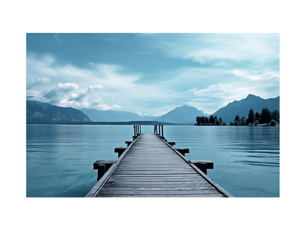 Blue Jetty and Lake 