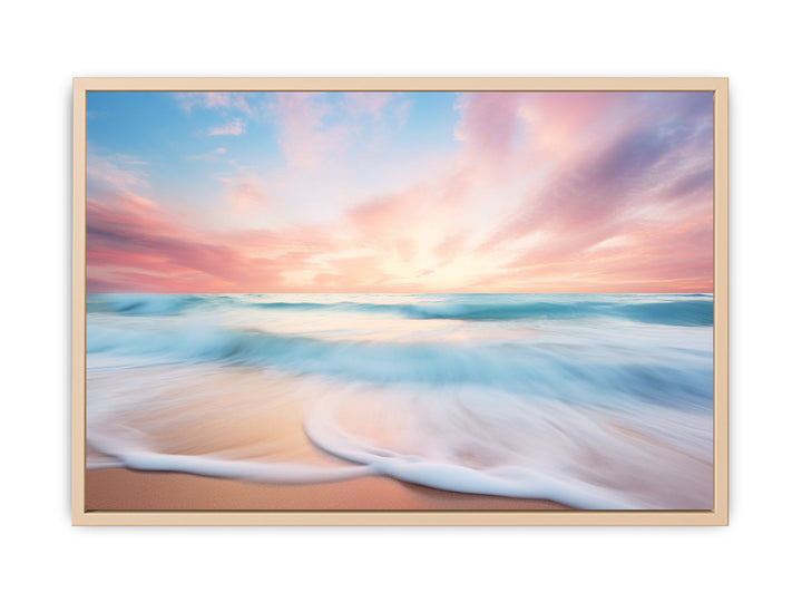 Serenity Sea Art  framed Print