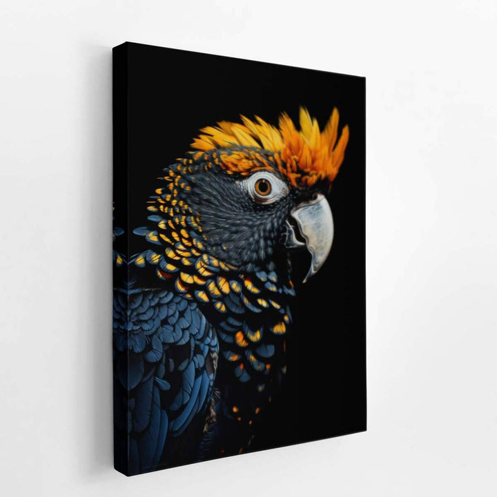 Cockatoo Colorful Painting  canvas Print