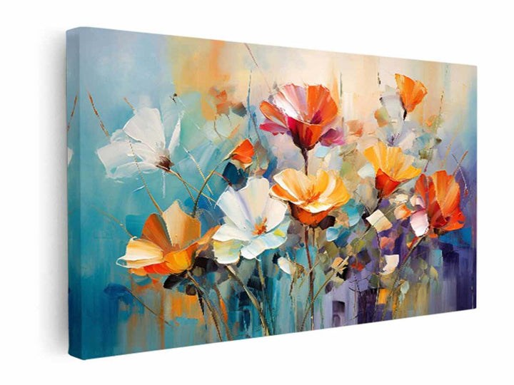 Lovely Floral Art   canvas Print