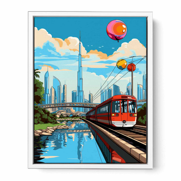 Dubai Pop Art Poster   Painting