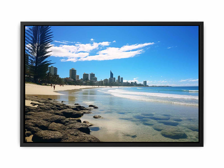 Burleigh Heads Gold Coast Australia Beach   canvas Print