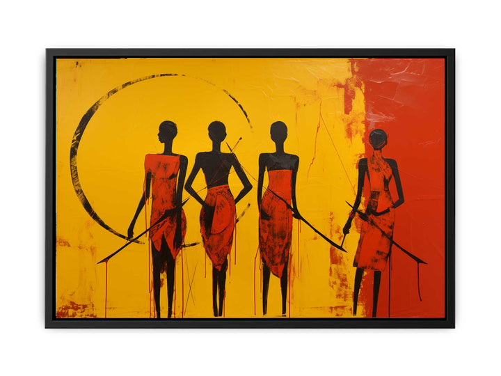 African Women   canvas Print