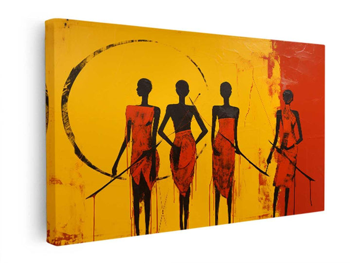 African Women   canvas Print