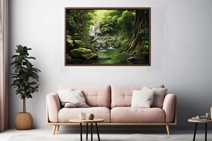 Lovely Rainforest  Art Print