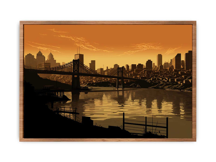 Story Bridge Sepia Art   Painting