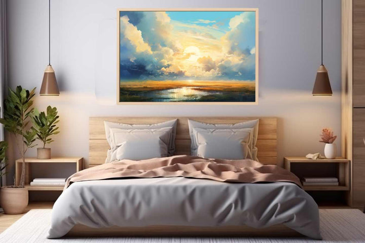 Clouds Abstract Art Print