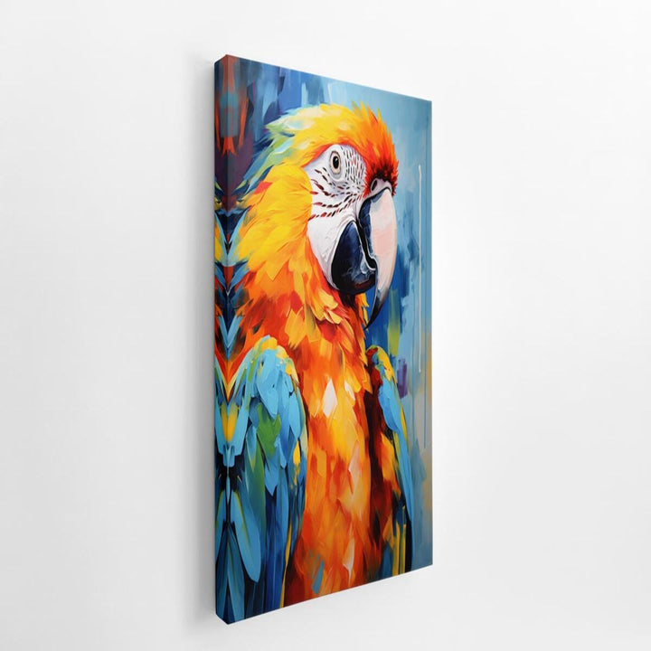 Colorful Parrot Art  canvas Print