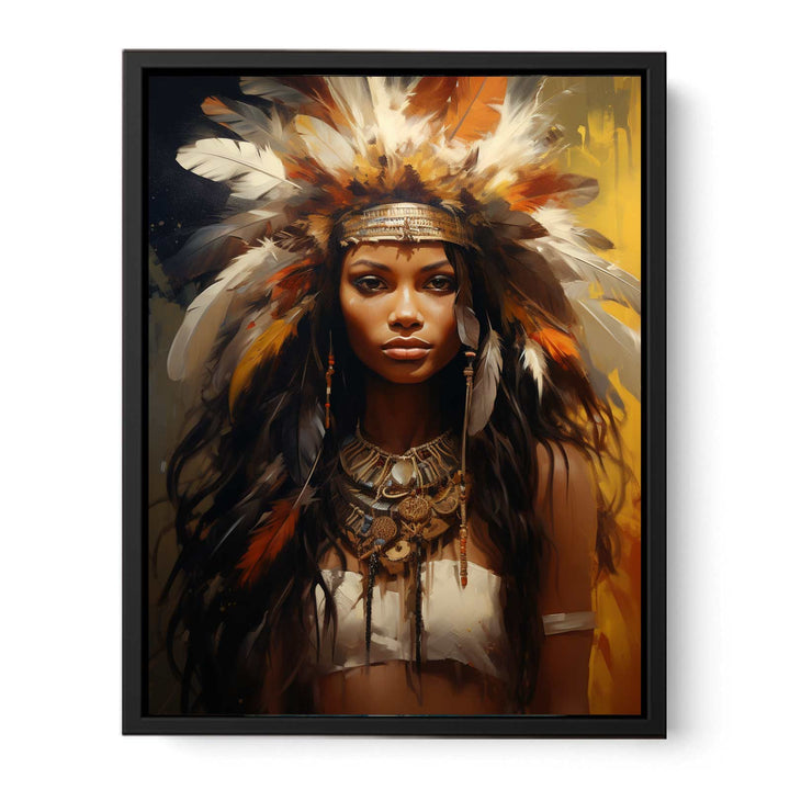 African Women Art  canvas Print