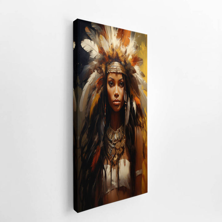 African Women Art  canvas Print