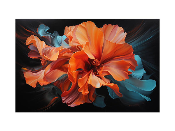 Illuminated Flowers Art