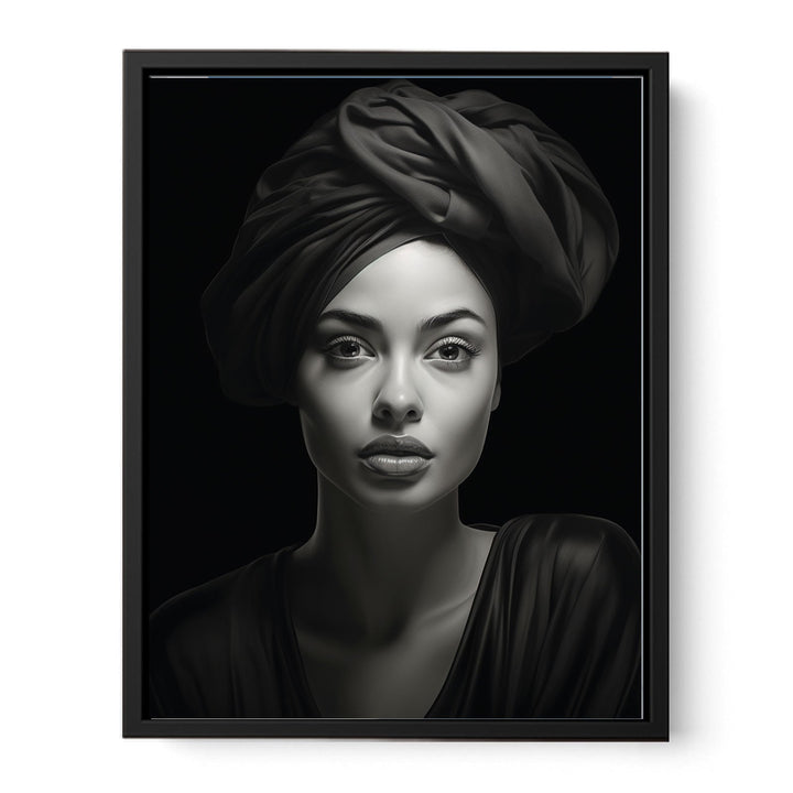 Wrapped Women Art  canvas Print