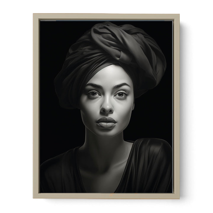 Wrapped Women Art framed Print