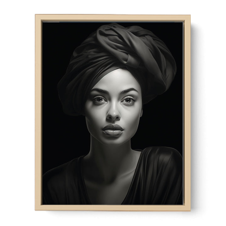 Wrapped Women Art framed Print