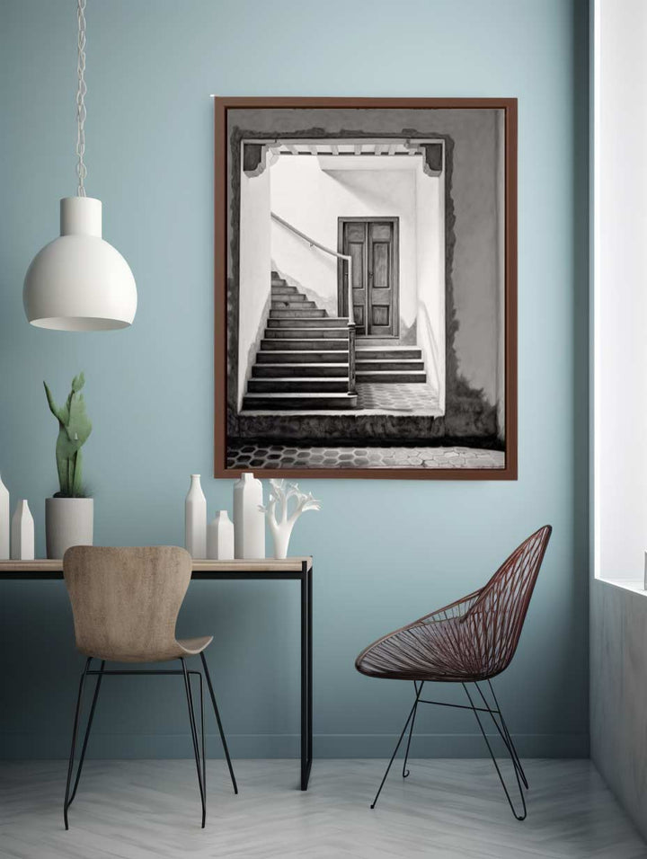 Parisian Steps Art Print