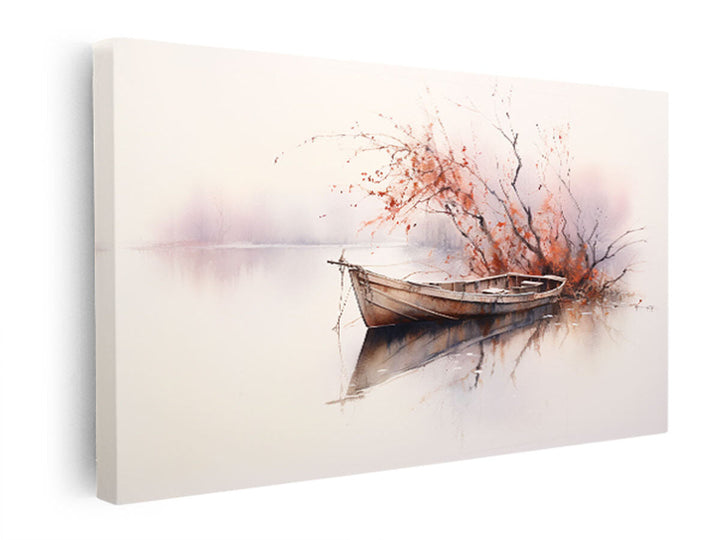 Dreamy Boat Painting  canvas Print