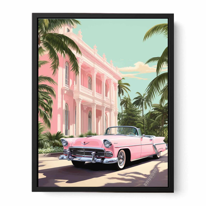 My Vintage Car  canvas Print