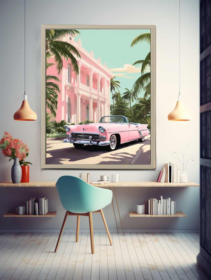 My Vintage Car Art Print