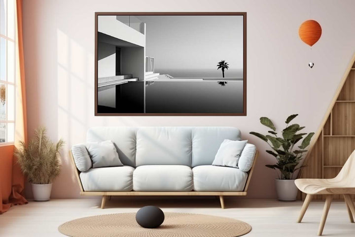 Calm Water Beach House Art Print