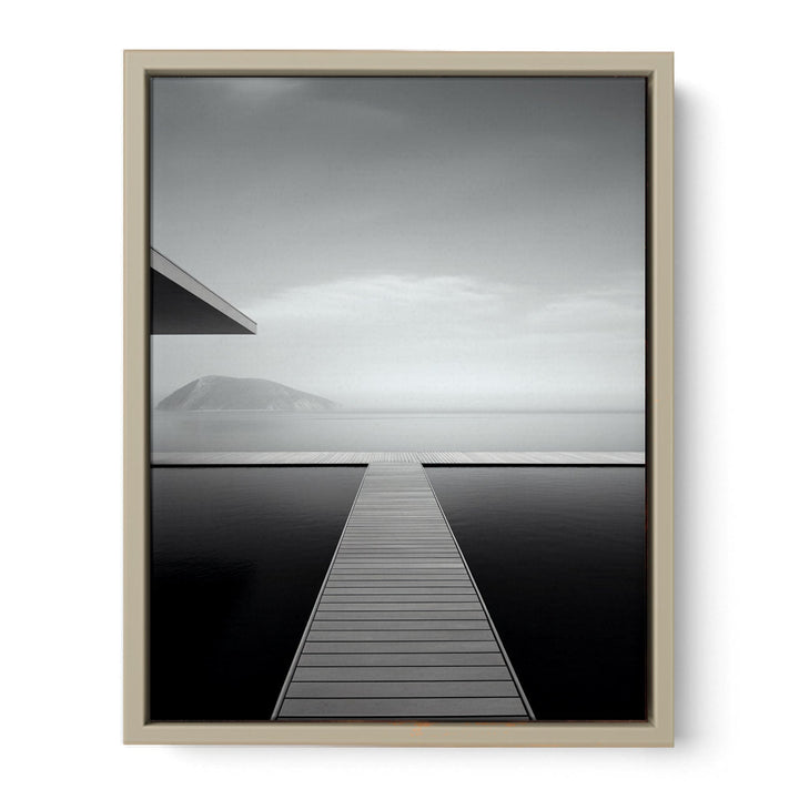 Personal Jetty framed Print