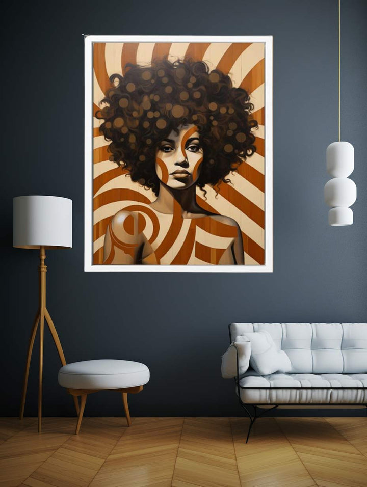 Vintage Bold Women Art Print