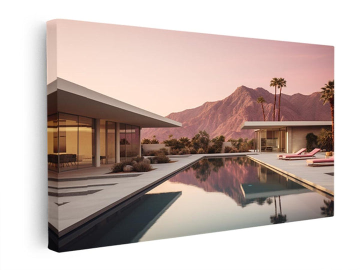 70's House  canvas Print