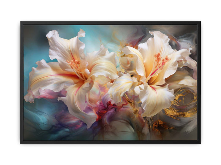 Best Flower Painting  canvas Print