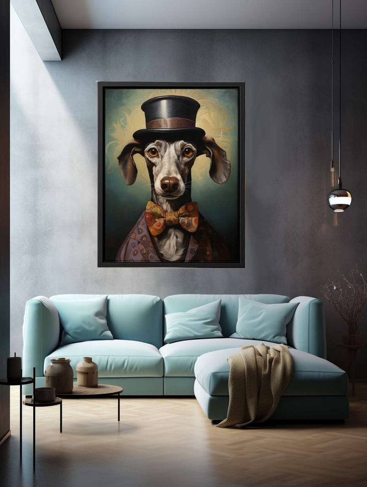 Modern Dog Art Print