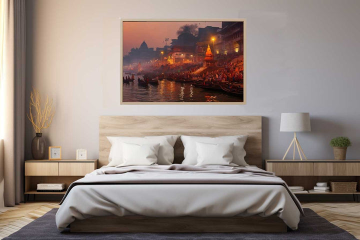 Varanasi Painting Art Print