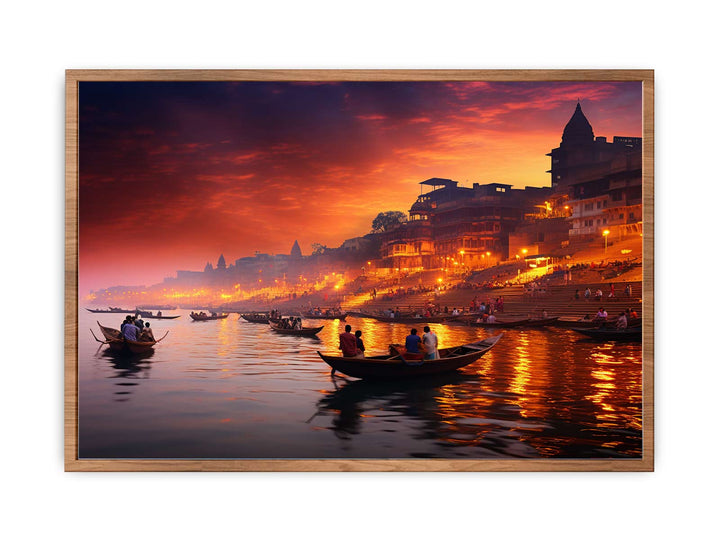 Varanasi Ganga Painting  