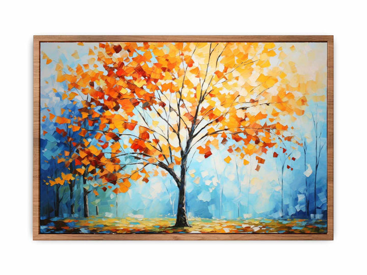 Sunny Maple Tree Painting  