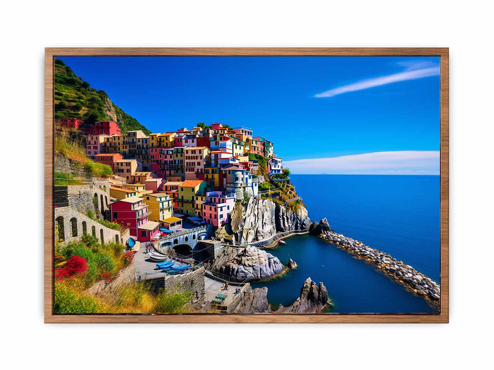 Cinque Terre Coast, Italy  Painting