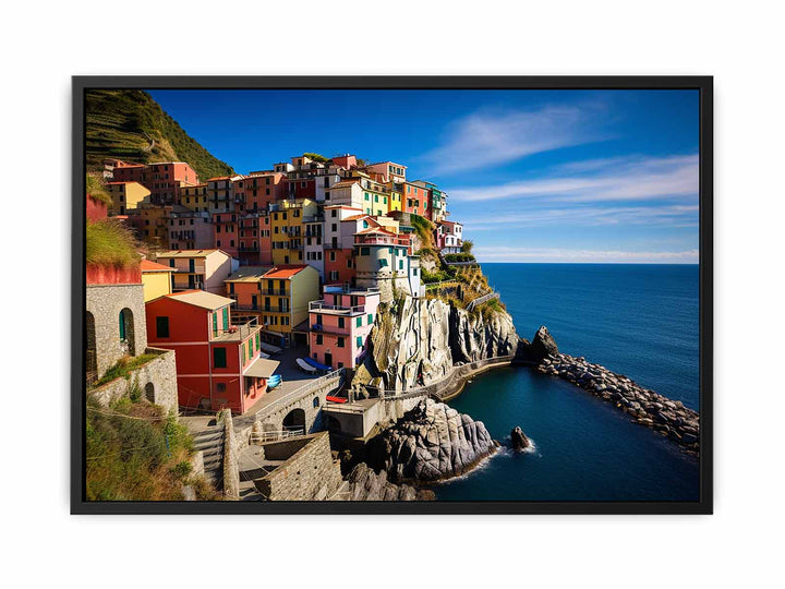 Cinque Terre Coast, Italy   canvas Print