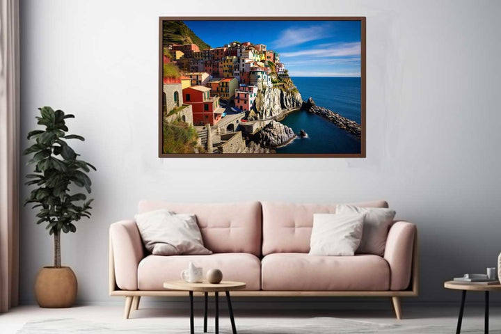 Cinque Terre Coast, Italy  Art Print