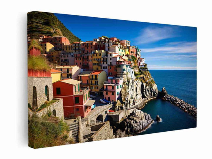 Cinque Terre Coast, Italy   canvas Print