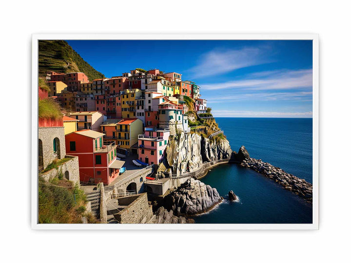 Cinque Terre Coast, Italy   Painting