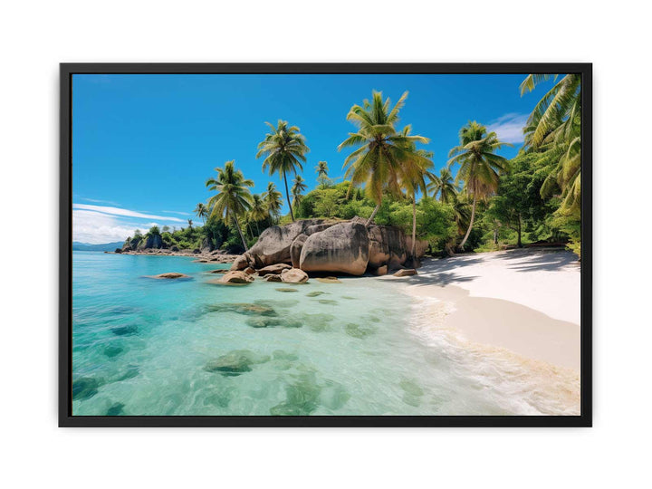 Seychelles Island   canvas Print