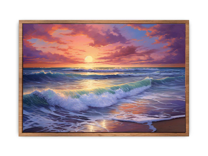 Beach Sunset  Painting  