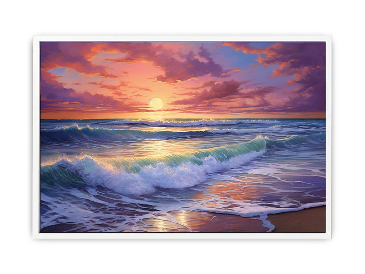 Beach Sunset  Painting  