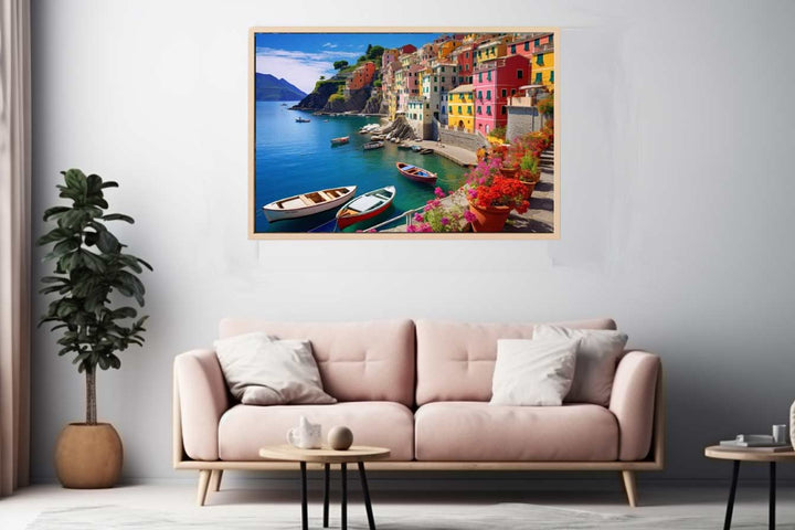 Cinque Terre in Italy  Art Print