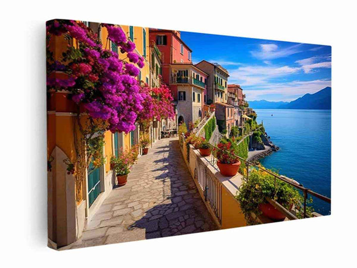 Cinque Terre in Italy Art   canvas Print